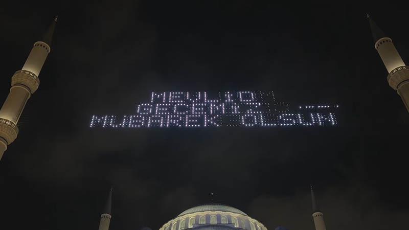 Mevlit Kandili Çamlıca Camisi’nde dualarla kutlandı