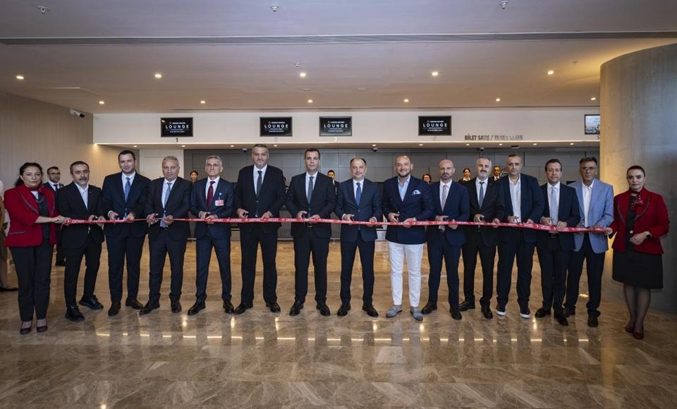 THY’nin Dalaman Havalimanı’ndaki özel yolcu salonu hizmete açıldı