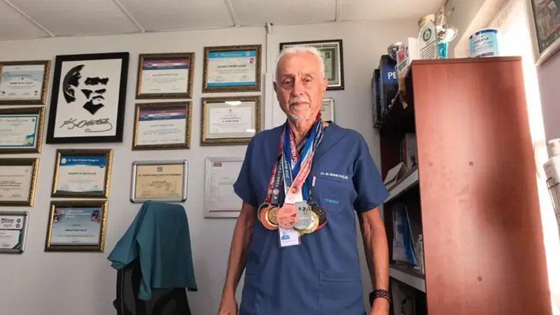 Doktorluktan atletizm pistlerine: Murat Kaçar’ın 64 yıllık madalya serüveni