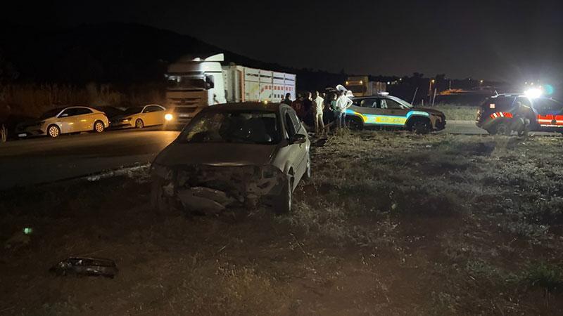 Kilis-Hatay yolunda otomobil ve motosiklet çarpıştı