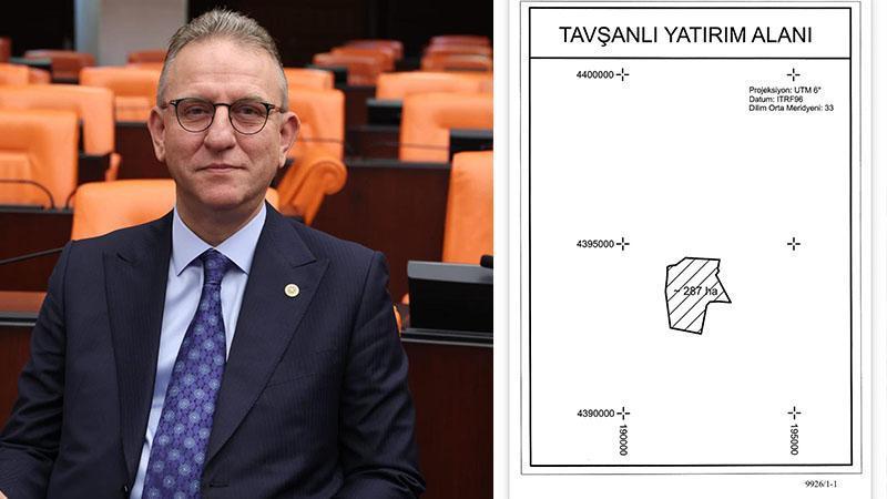 Tavşanlı yatırım alanı ilan edildi: Eski maden sahaları sanayiye açılacak