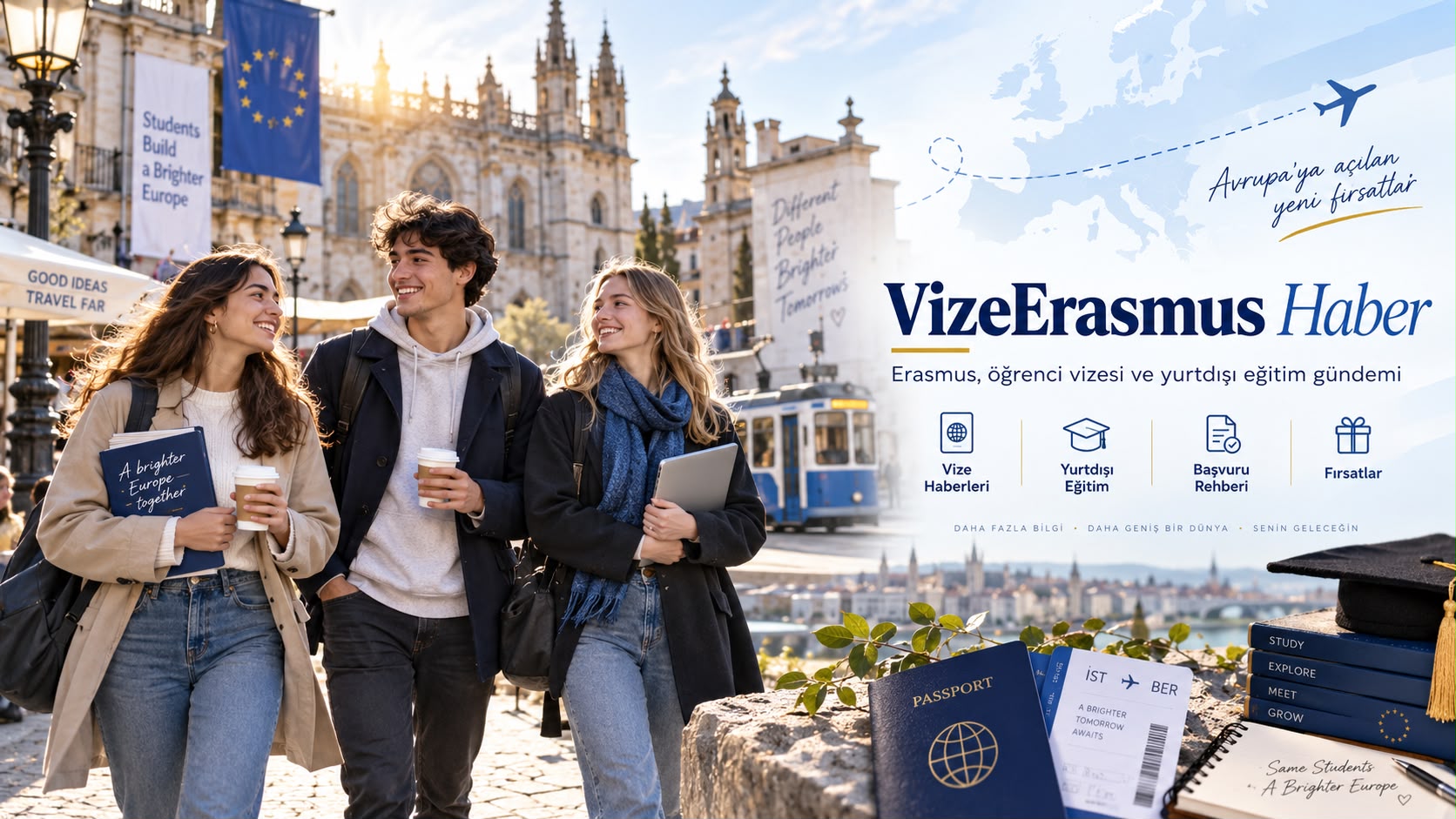 Erasmus Yolculuğunda Yeni Dönem: VizeErasmus Öğrencilerin Hazırlık Sürecine Işık Tutuyor