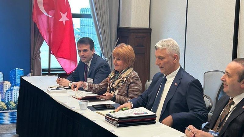 Türkiye-ABD ticaretinde 50 milyar dolarlık hedef: Bakan Bolat, Greer ile görüştü