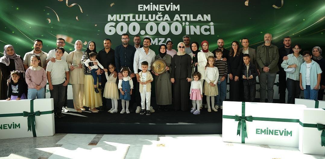 Eminevim’den 600 bininci teslimat