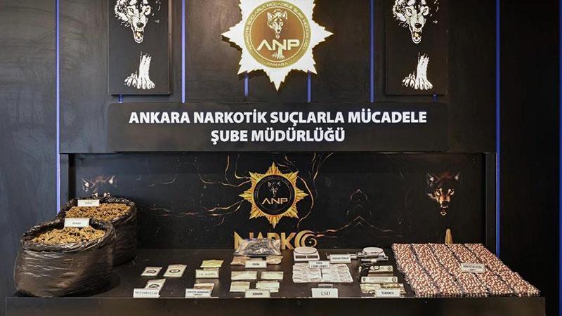 Ankara’da Uyuşturucu Operasyonu: 102 Şüpheli Gözaltına Alındı, 43 Kişi Tutuklandı