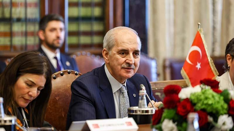 TBMM Başkanı Kurtulmuş, İtalya Senatosu Başkanı La Russa ile görüştü